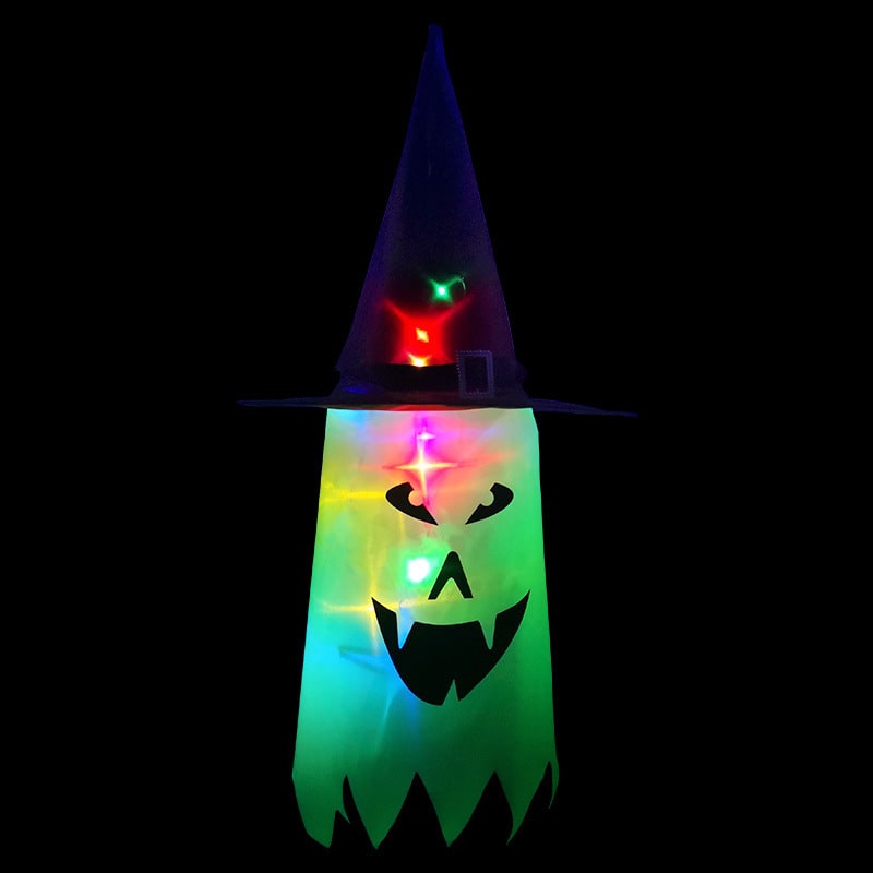 Thermabuild | Halloween Ghost Decoration Light with Hanging and LED String for Party Decor