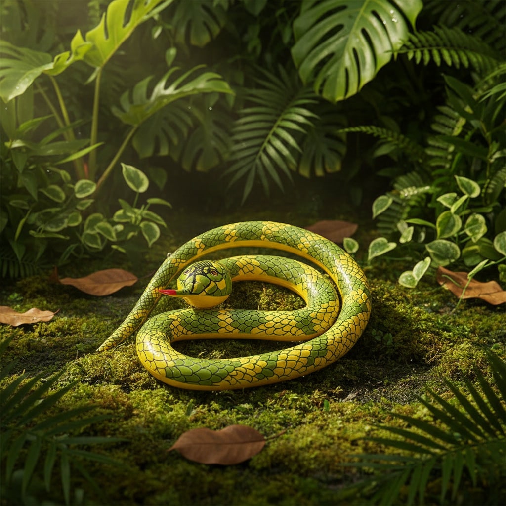 Thermabuild | Halloween Inflatable Snake Toy for Outdoor Garden Party Decoration and Haunted House
