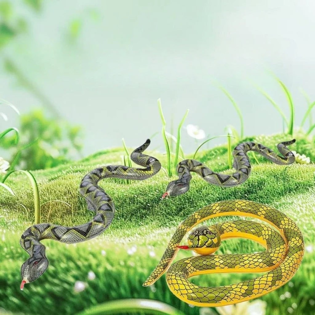 Thermabuild | Halloween Inflatable Snake Yard Decoration for Spooky Party and Haunted House
