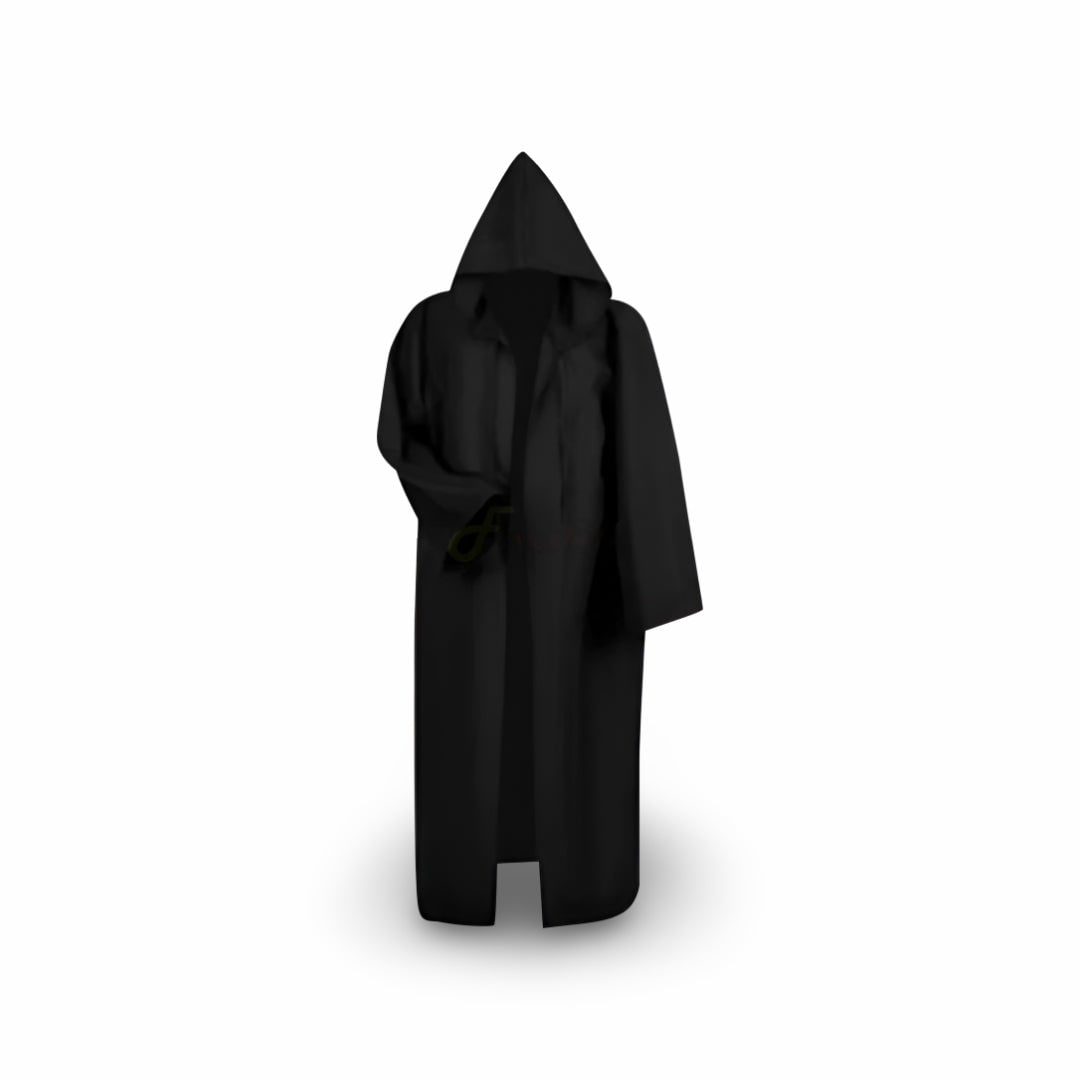 Thermabuild | Halloween Medieval Knight Costume Tunic with Hooded and Templar Cross for Cosplay Party