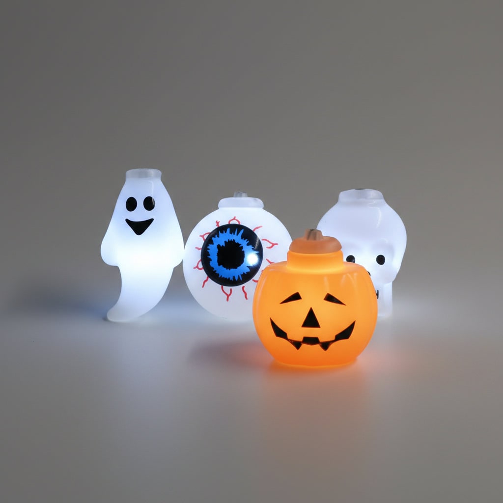 Thermabuild | Halloween Outdoor String Lights with Battery LED and Spooky Decorative Covers for Patio Party