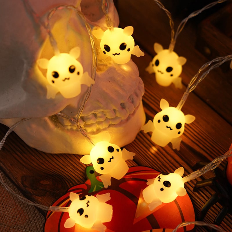 Thermabuild | Halloween Outdoor String Lights with Battery Operated LED for Patio and Yard Decoration