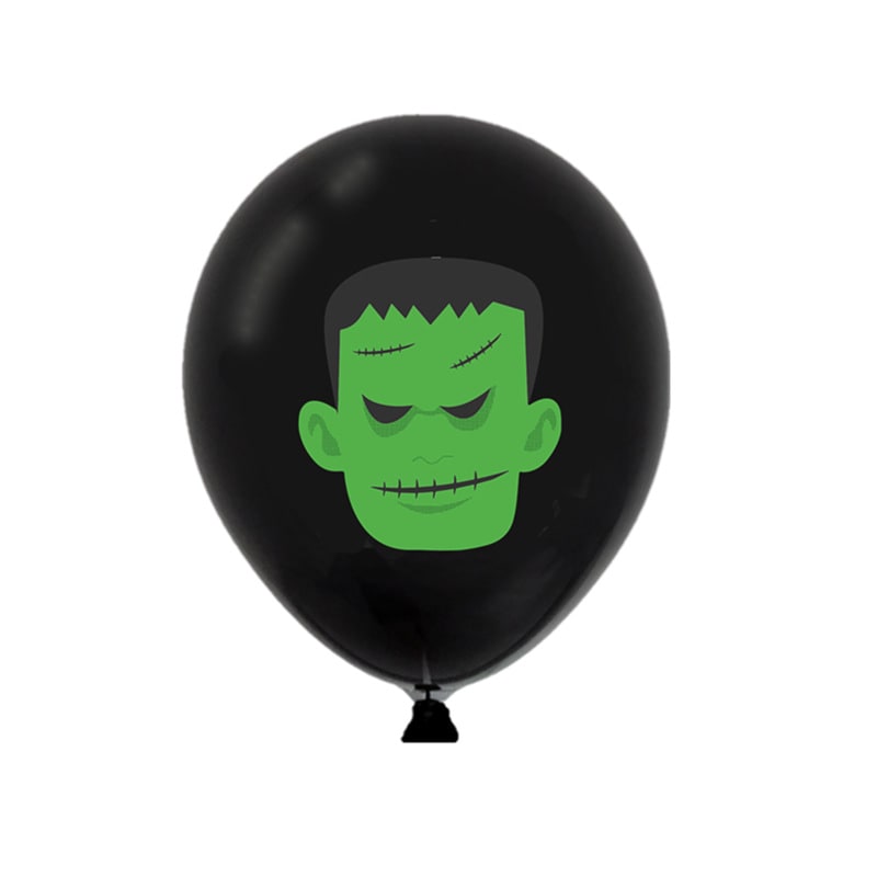 Thermabuild | Halloween Party Balloons with Spooky Printed Designs and Latex Construction for Decoration