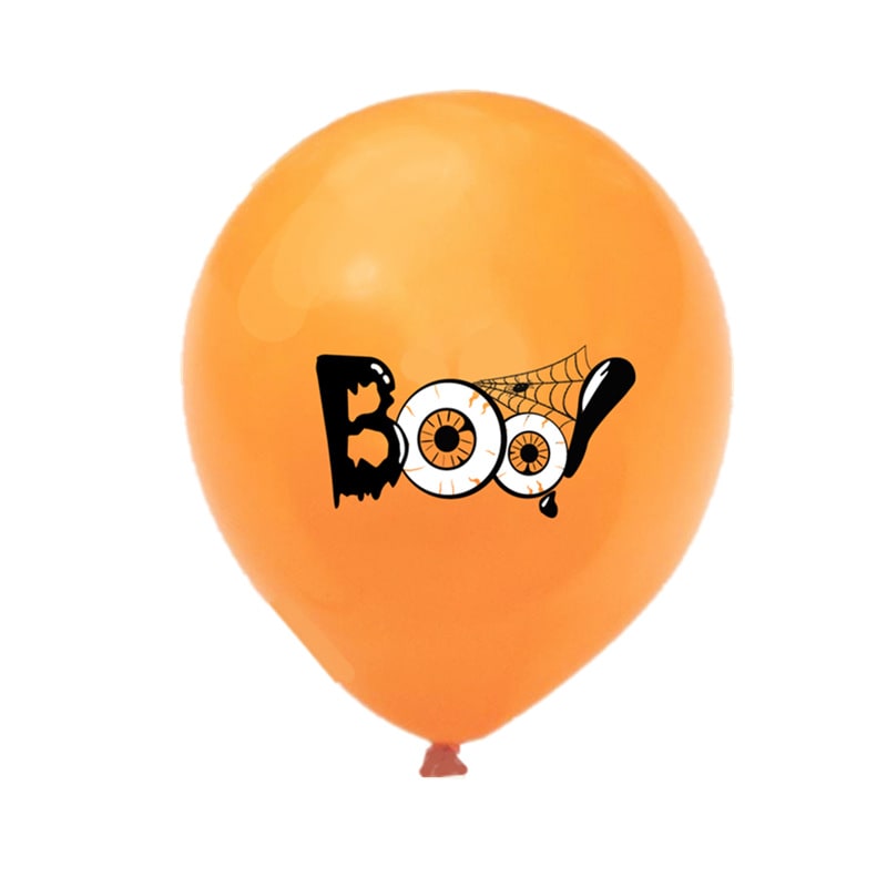 Thermabuild | Halloween Party Balloons with Spooky Printed Designs and Latex Construction for Decoration