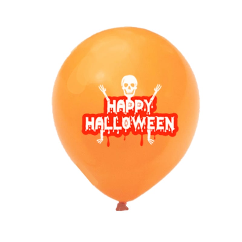 Thermabuild | Halloween Party Balloons with Spooky Printed Designs and Latex Construction for Decoration