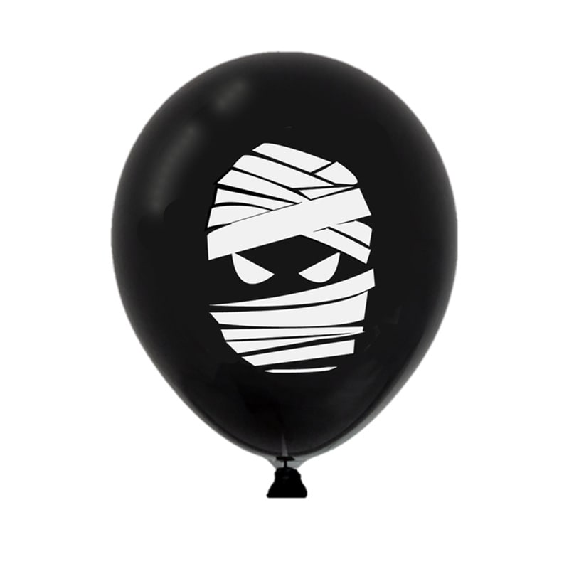 Thermabuild | Halloween Party Balloons with Spooky Printed Designs and Latex Construction for Decoration