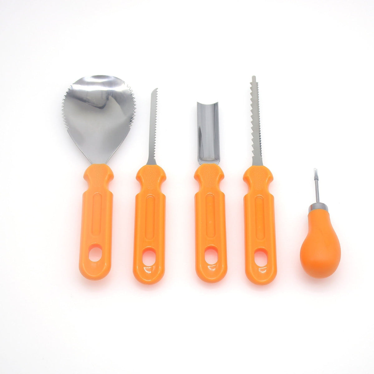 Thermabuild | Halloween Pumpkin Carving Kit and Tools with Stainless Steel Saw Scoop and Storage Case