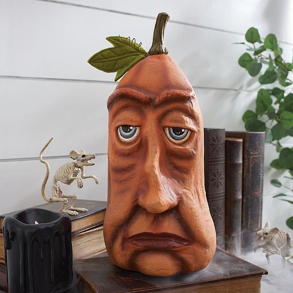Thermabuild | Halloween Pumpkin Decorations and Carving Props with Expressive Faces for Front Door Decor