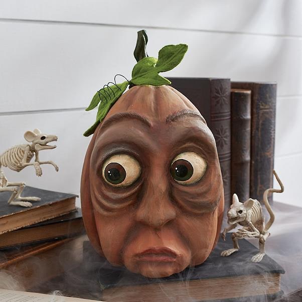 Thermabuild | Halloween Pumpkin Decorations and Carving Props with Expressive Faces for Front Door Decor