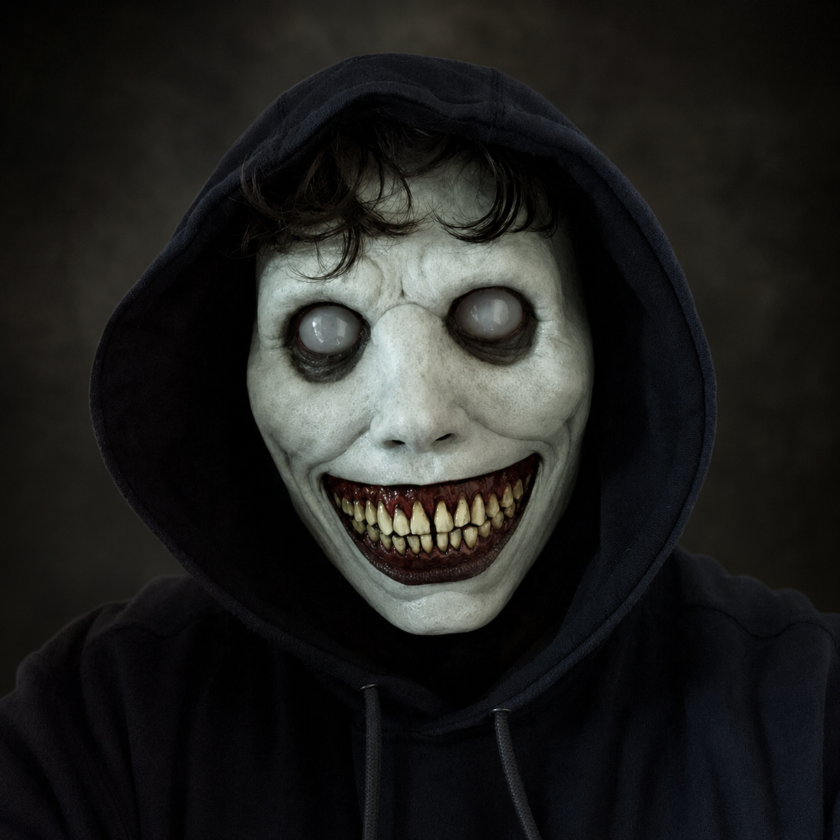 Thermabuild | Halloween Scary Creepy Demon Mask with Sharp Teeth for Party and Cosplay Clown