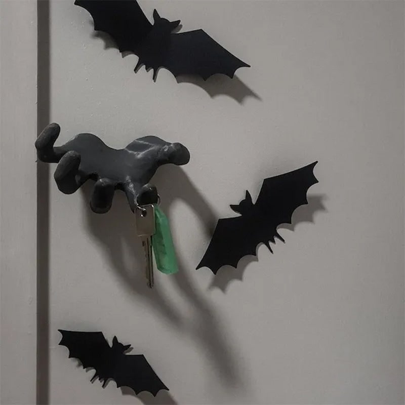 Thermabuild | Halloween Scary Hand Wall Hook for Coats and Jackets with Key Holder Chain
