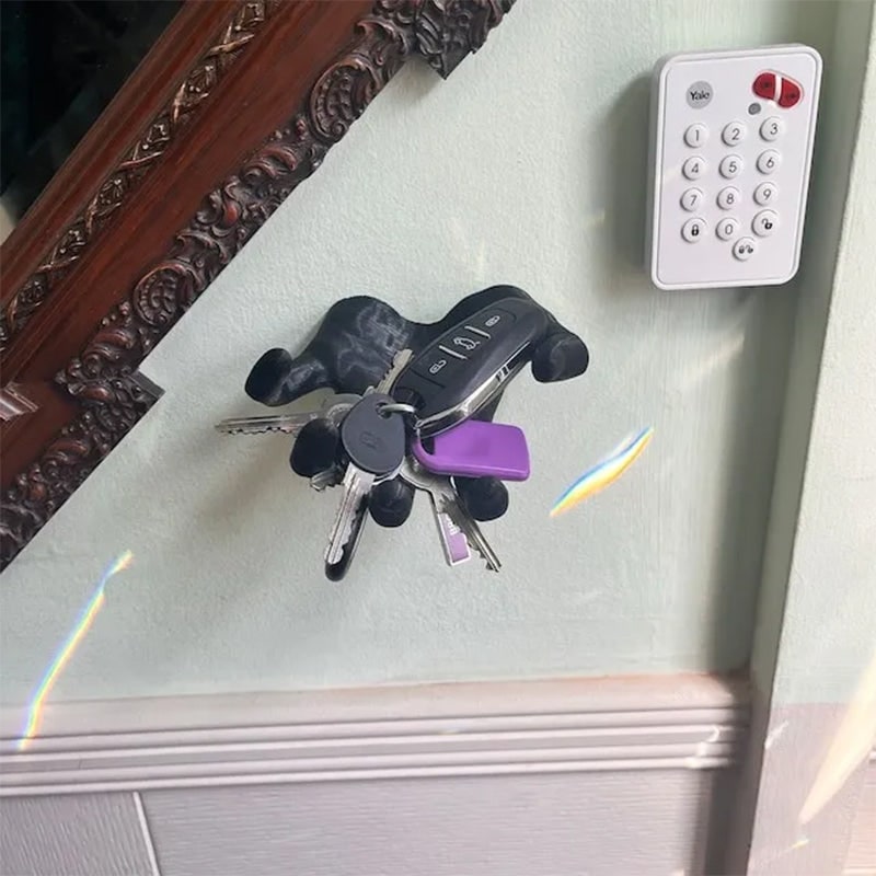 Thermabuild | Halloween Scary Hand Wall Hook for Coats and Jackets with Key Holder Chain