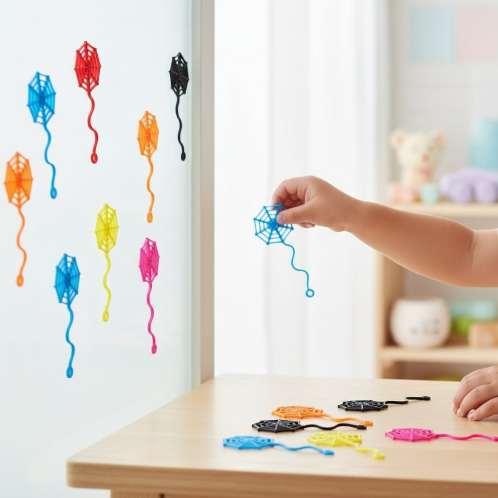 Thermabuild | Halloween Spider Webs and Cobwebs Sticky Stretchy Decorations for Windows Walls Party Supplies