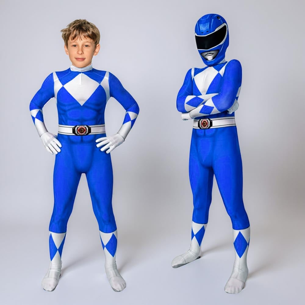 Thermabuild | Halloween Superhero Park Ranger Costume Jumpsuit with Mask