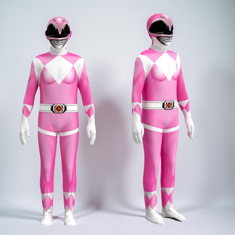 Thermabuild | Halloween Superhero Park Ranger Costume Jumpsuit with Mask