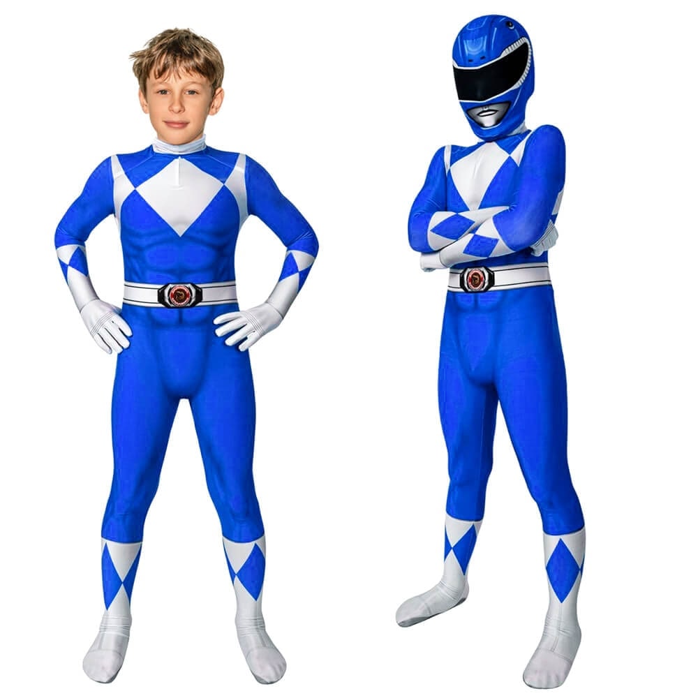 Thermabuild | Halloween Superhero Park Ranger Costume Jumpsuit with Mask