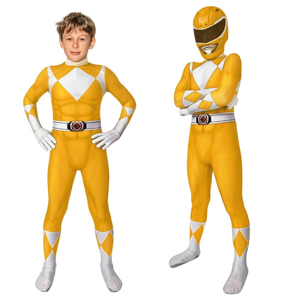Thermabuild | Halloween Superhero Park Ranger Costume Jumpsuit with Mask