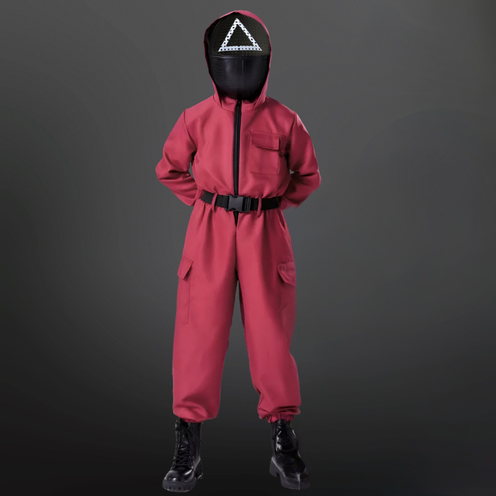 Thermabuild | Halloween survival game Costume Suit with Mask and Toy Gun