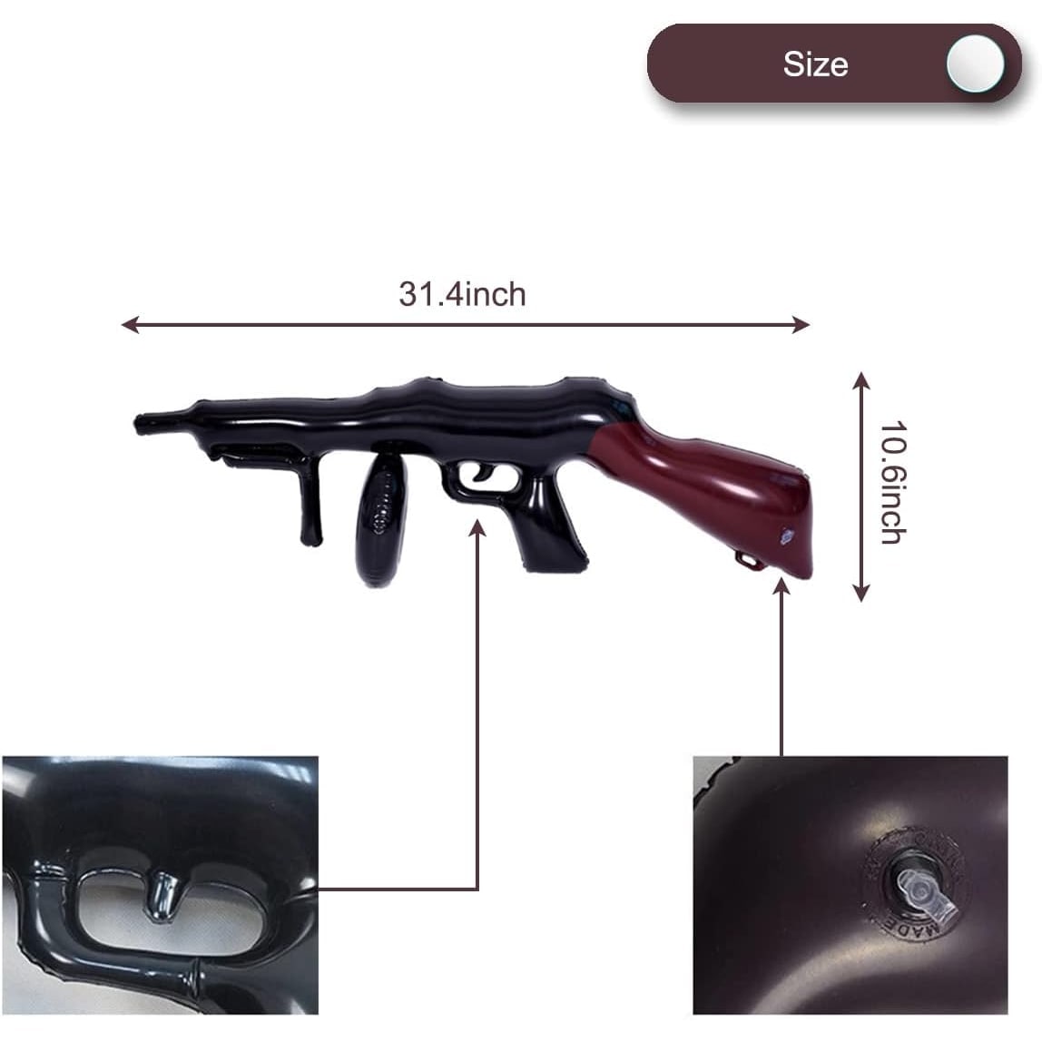 Thermabuild | Halloween survival game Costume Suit with Mask and Toy Gun