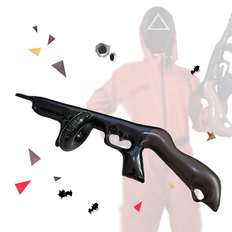 Thermabuild | Halloween survival game Costume Suit with Mask and Toy Gun