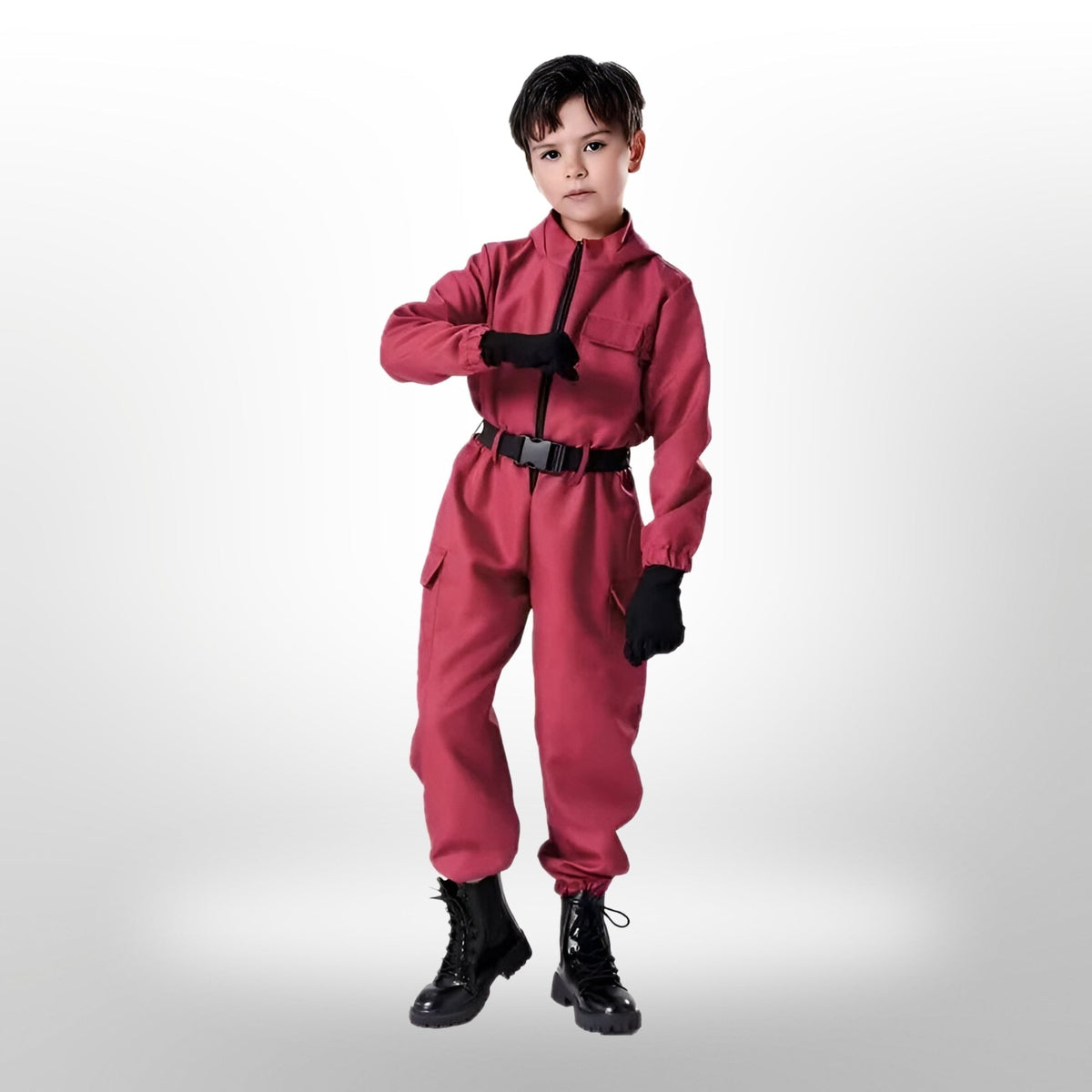 Thermabuild | Halloween survival game Costume Suit with Mask and Toy Gun