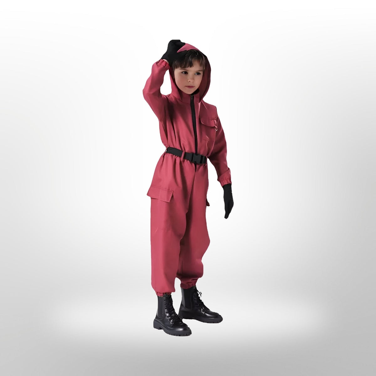 Thermabuild | Halloween survival game Costume Suit with Mask and Toy Gun