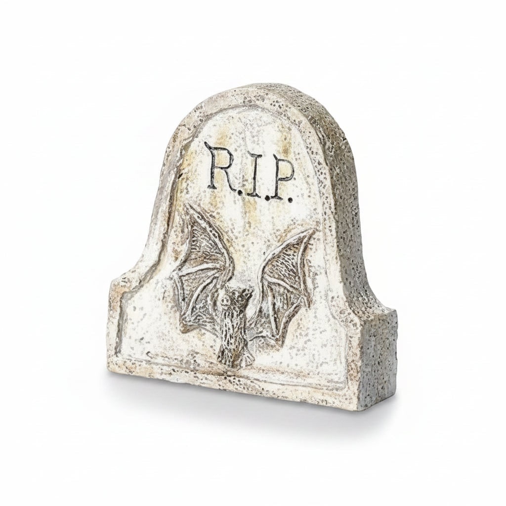 Thermabuild | Halloween Tombstone Decorations and Miniature Figurines for Tabletop Party Decor