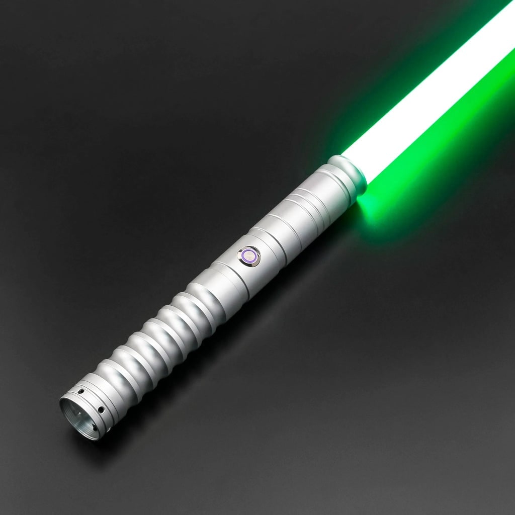 Thermabuild | Halloween Toy Lightsaber Light Up Sword with Rgb LED Blade and Metal Handle for Cosplay Party