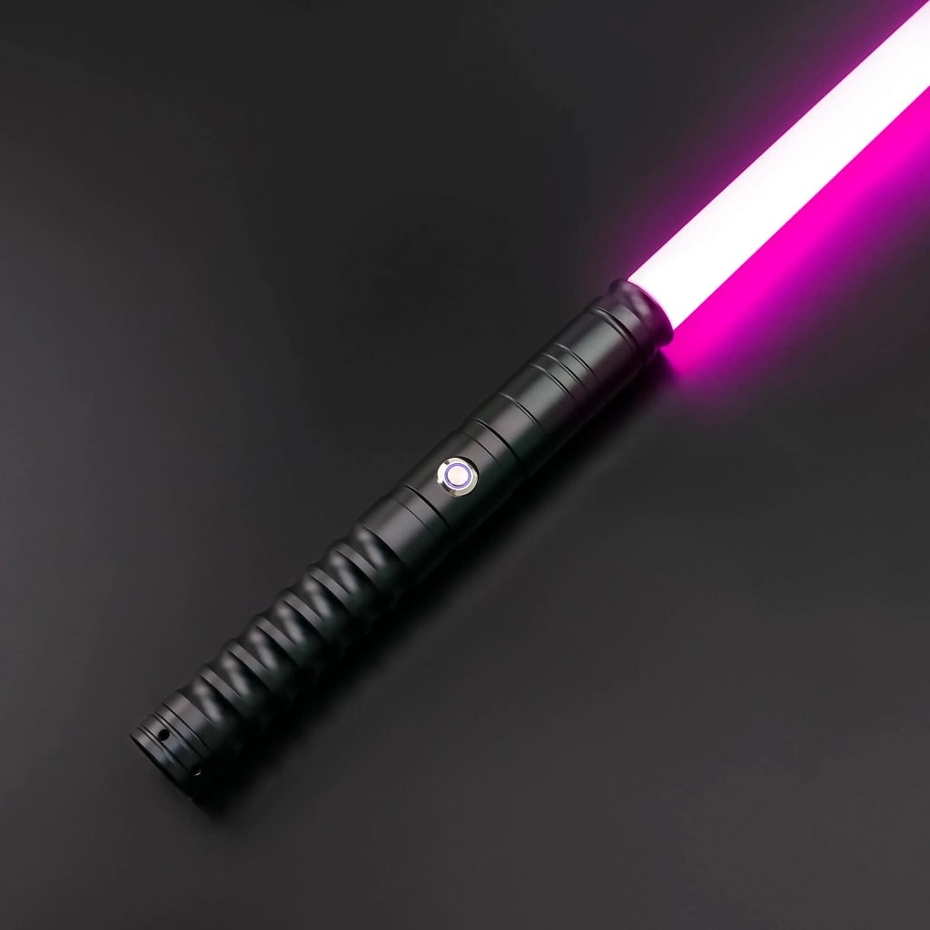 Thermabuild | Halloween Toy Lightsaber Light Up Sword with Rgb LED Blade and Metal Handle for Cosplay Party