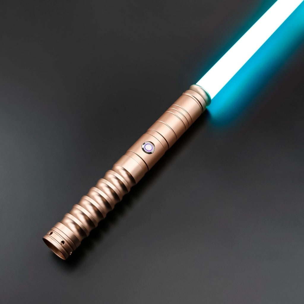 Thermabuild | Halloween Toy Lightsaber Light Up Sword with Rgb LED Blade and Metal Handle for Cosplay Party