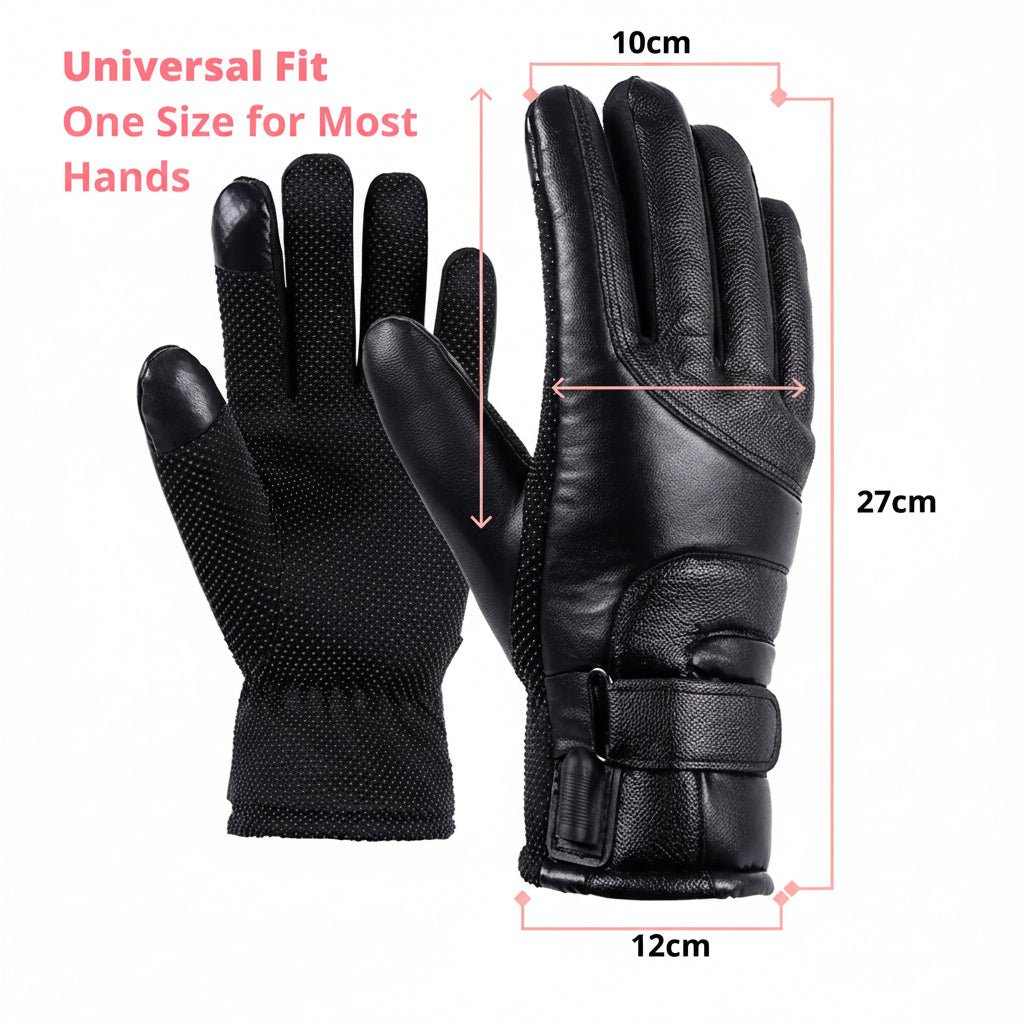 Thermabuild | Adjustable Heated Gloves for Women with Waterproof Protection