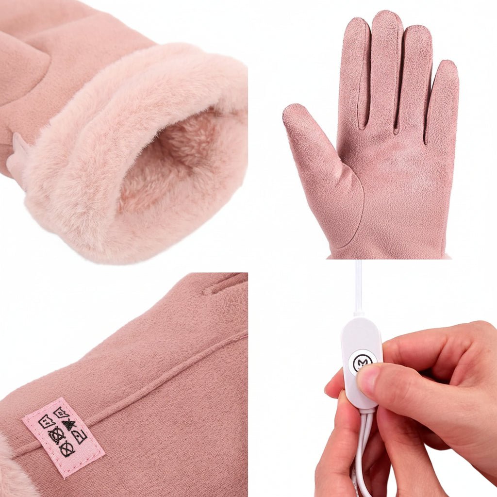 Thermabuild | Adjustable Heated Gloves for Women with Waterproof Protection