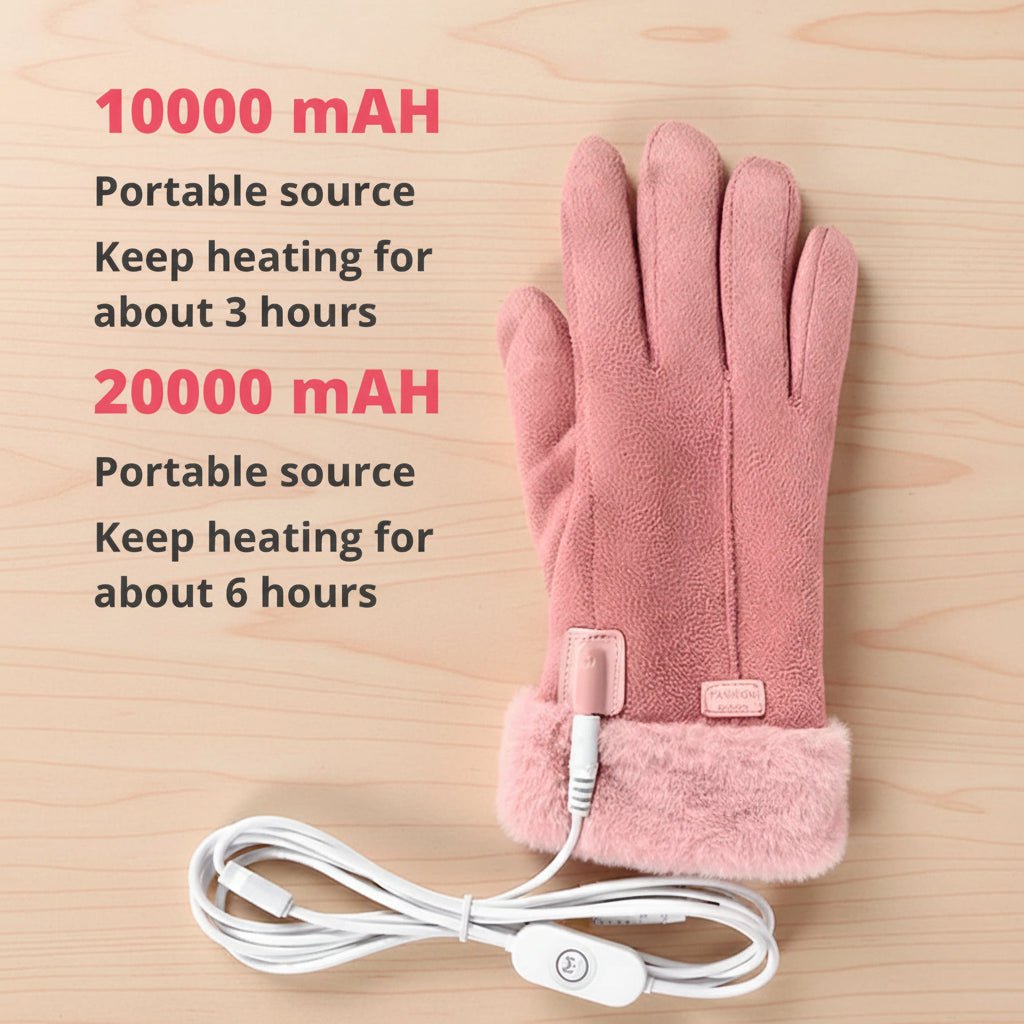 Thermabuild | Adjustable Heated Gloves for Women with Waterproof Protection
