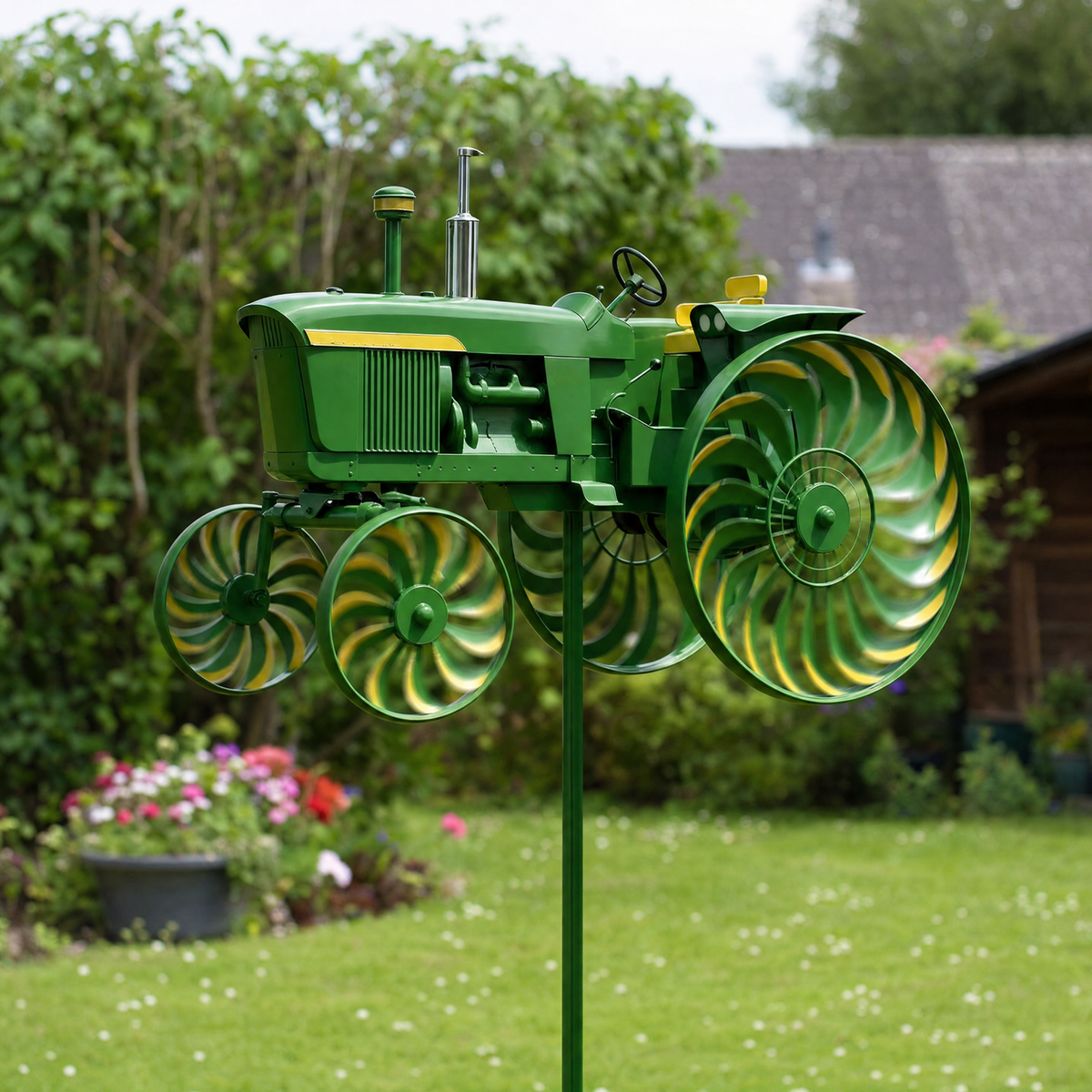Thermabuild | Handmade Tractor Wind Spinner