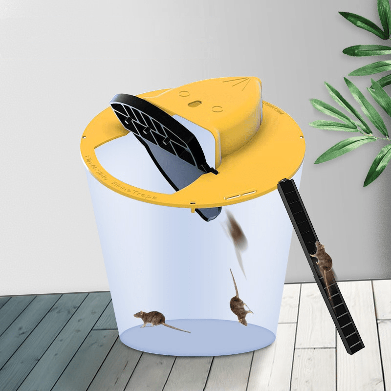 Thermabuild | Humane Bucket Lid Mouse Trap for Multi-Catch & Release
