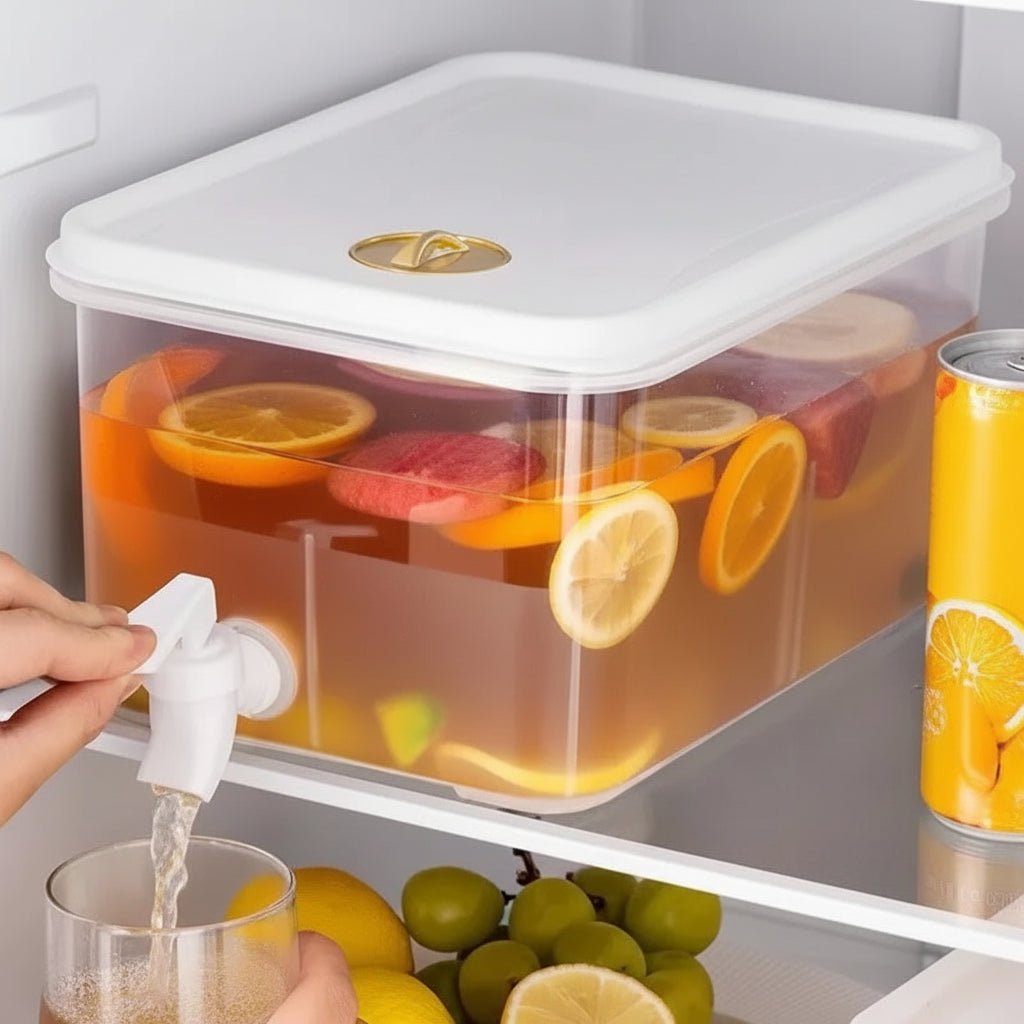Thermabuild | 5L Cold Water Dispenser with Easy-Pour Faucet, Strong PP Plastic Build