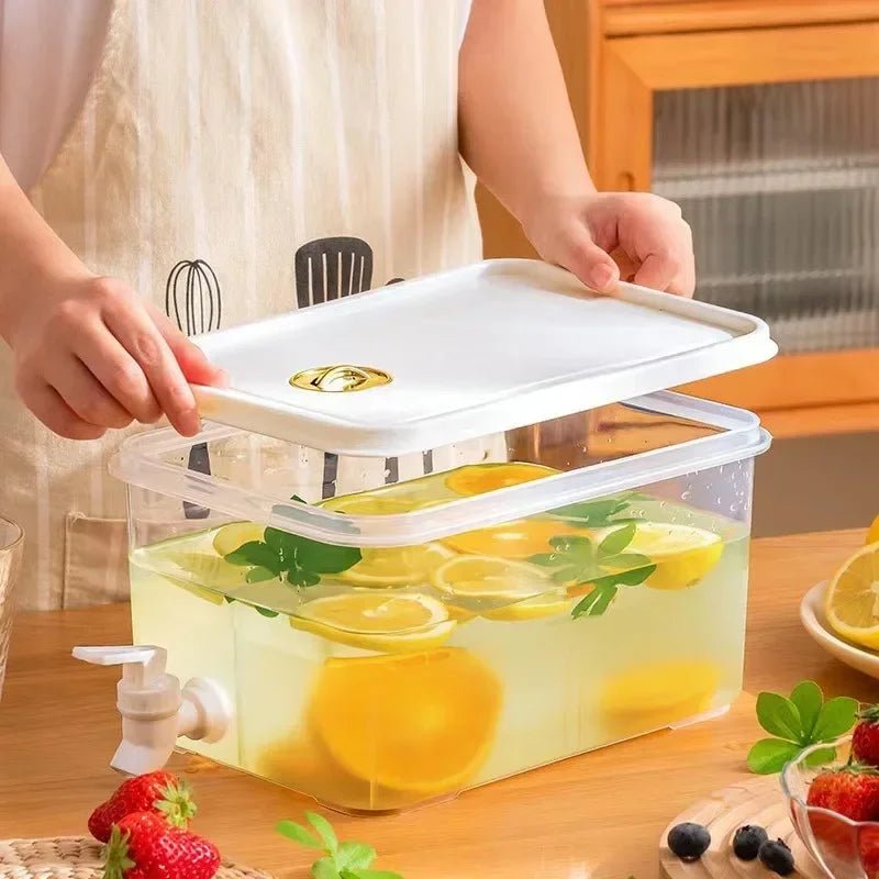 Thermabuild | 5L Cold Water Dispenser with Easy-Pour Faucet, Strong PP Plastic Build