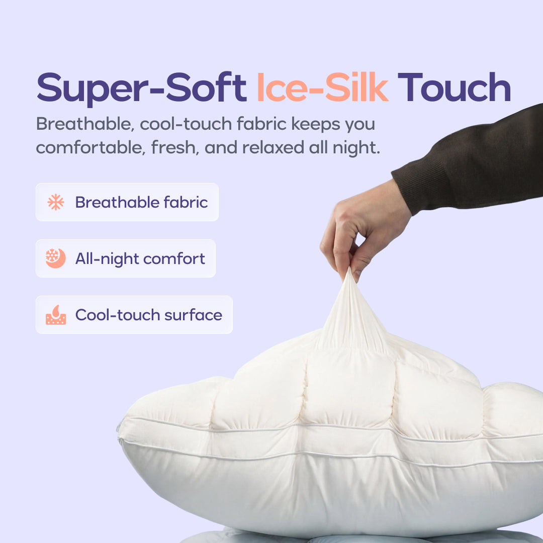 Thermabuild | Cloud Comforter Set with 2 Puff Pillows