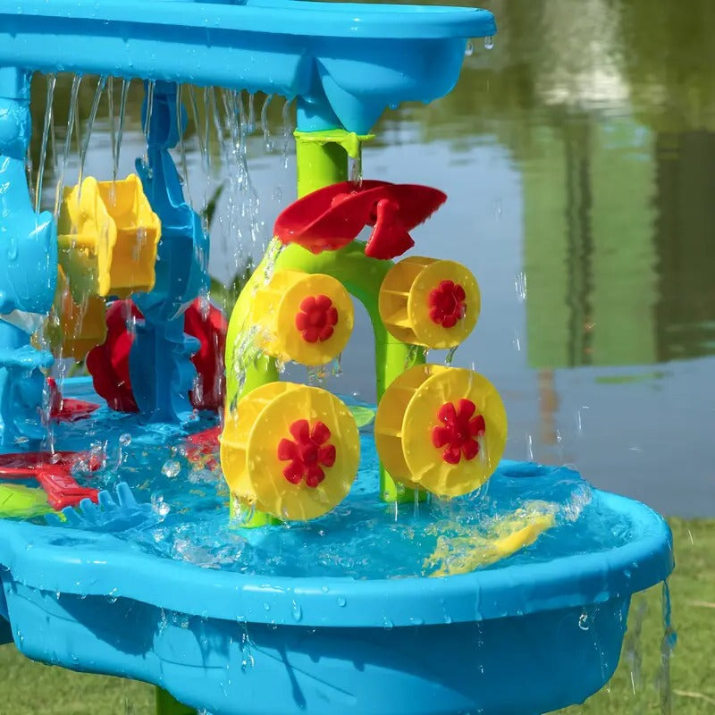 Thermabuild | 3-in-1 Outdoor Sand and Water Table for Kids