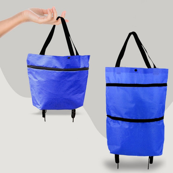 Thermabuild | 2-in-1 Foldable Shopping Bag with Wheels