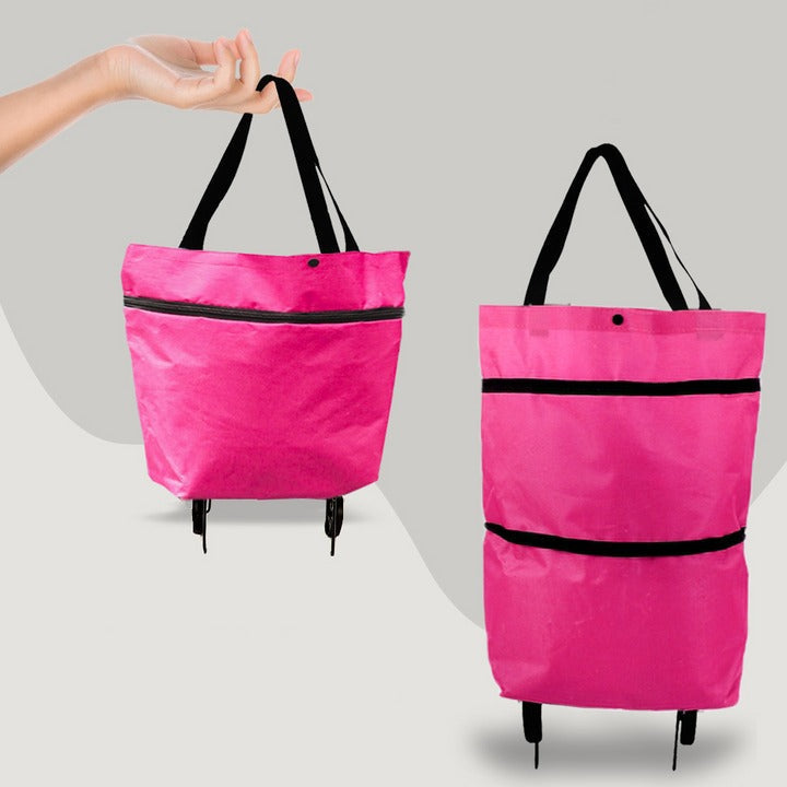 Thermabuild | 2-in-1 Foldable Shopping Bag with Wheels