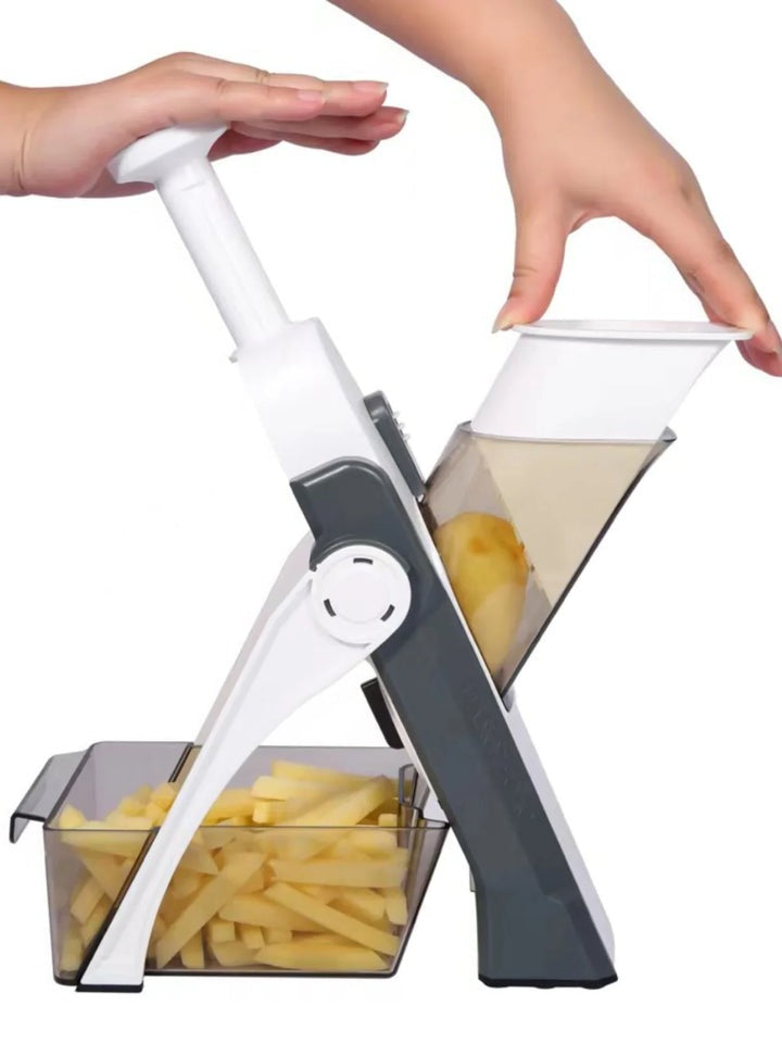 Thermabuild | 5-in-1 Vegetable Slicer with Collecting Tray