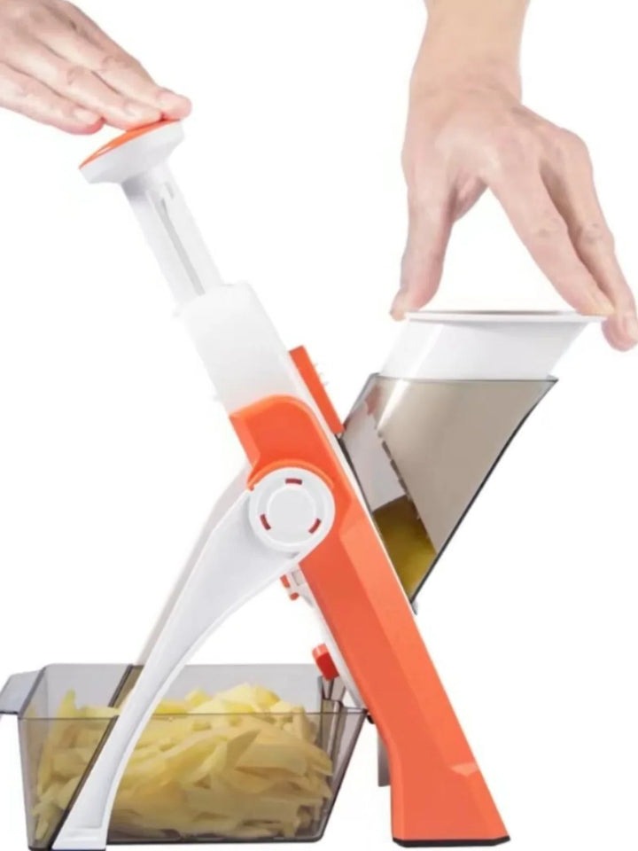 Thermabuild | 5-in-1 Vegetable Slicer with Collecting Tray