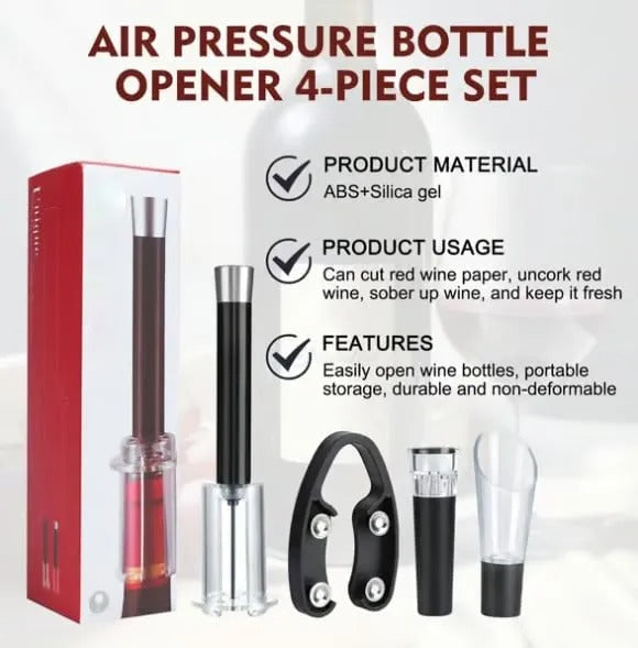Thermabuild | Air-Assist Wine Bottle Opening Set