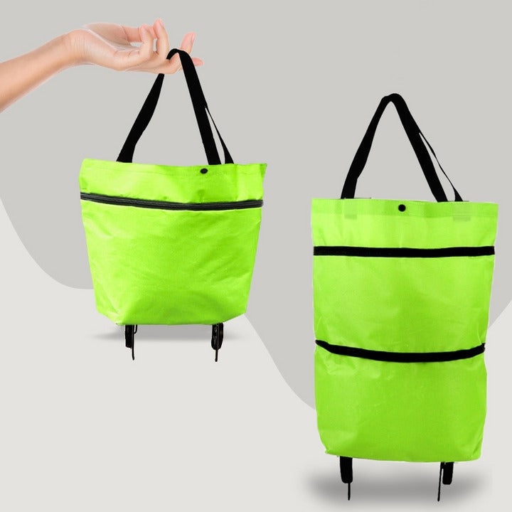 Thermabuild | 2-in-1 Foldable Shopping Bag with Wheels