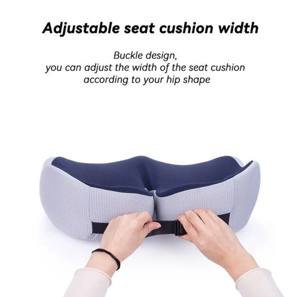 Thermabuild | Adjustable Memory Foam Sit Bone Relief Seat Cushion