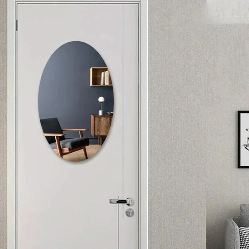 Thermabuild | Adhesive Mirror | Oval Shape