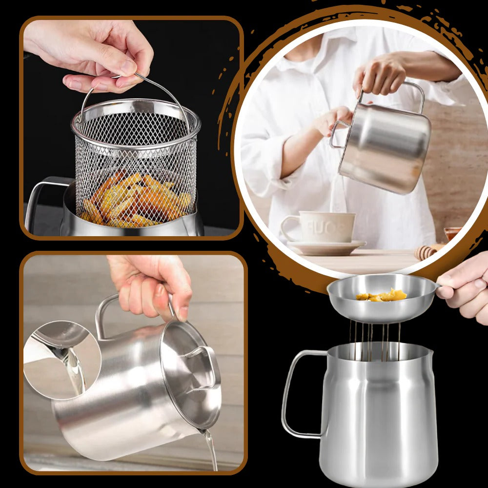 Thermabuild | 2-in-1 Deep Frying Pot