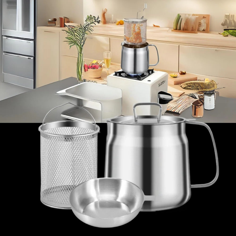 Thermabuild | 2-in-1 Deep Frying Pot
