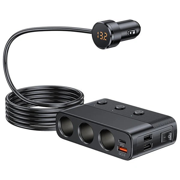 Thermabuild | 7-in-1 Car Cigarette Lighter Adapter
